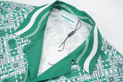 Chemise casablanca vert