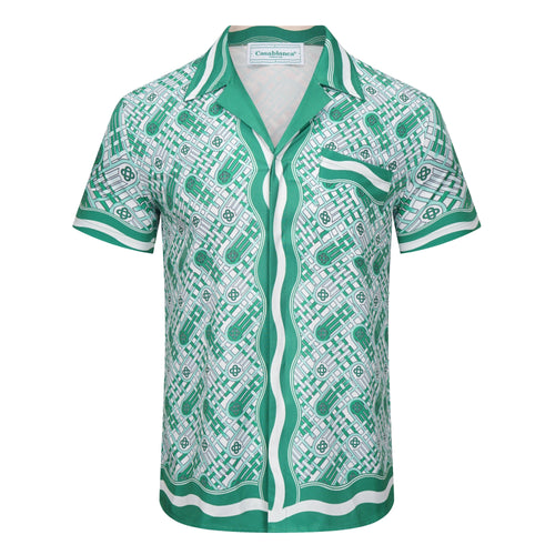 Chemise casablanca vert