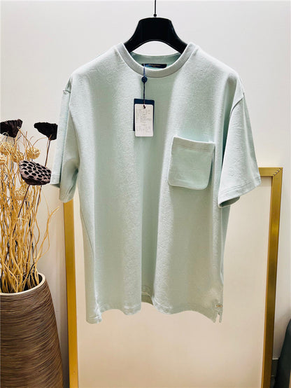 Tee-shirt Lv monogramme bleu